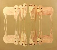 Peter Von Artens (1937-2003) Argentinian, 'Reflection', oil on canvas, inscribed, and signed,