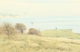 John Reaney, 'Summer going quietly', watercolour, signed and dated 2003, 9.75