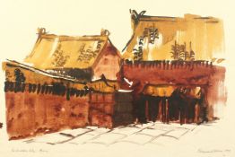 Rosamond Brown, circa 1976, 'Forbidden City, Peking', watercolour, signed and dated 1976, 24