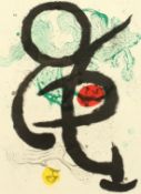 After Joan Miro (1893-1983), An untitled print, 14.5