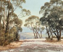 Harry Emmett, 'Narrow Neck Lookout', New South Wales, Australia, oil on canvas board, signed and