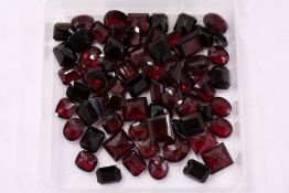 Decorative coloured stones.