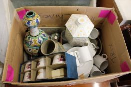 Miscellaneous china.