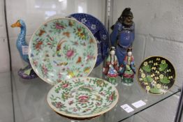 Various oriental porcelain.