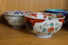 Two Imari bowls.