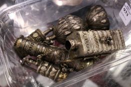 Eastern metal ware items.