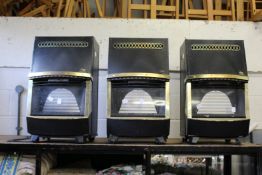 Three Calor Gas heaters (no gas).