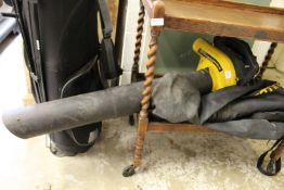 A McCulloch petrol leaf blower / vac.