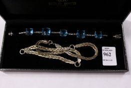 Decorative bracelets.