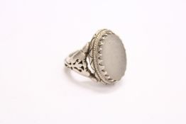 A large decorative Islamic dress ring.