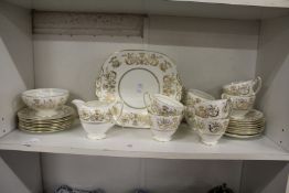 A Coalport Allegro part tea service.
