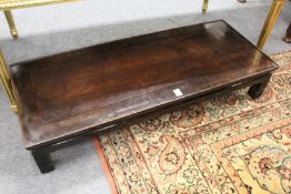 A Chinese low opium table.