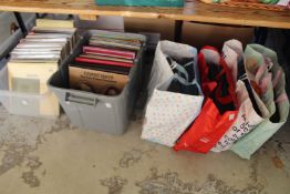 Classical records and old '78s.