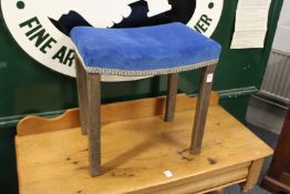 A George VI Coronation stool.