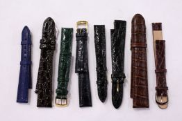 Various watch straps.