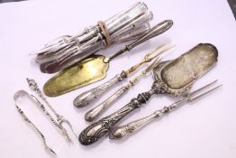 Various flatware.