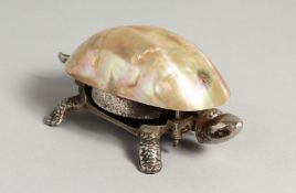 A GOOD MOTHER OF PEARL TORTOISESHELL SHOP BELL German, NO. 7.4305