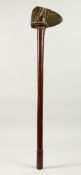 A GOOD NEW CALEDONIAN AXE Circa 1880 - 1990 with stone, one head bound with string,axe head 6.25 x