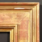 A 19th Century gilt moulded frame, rebate size - 25