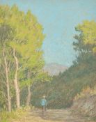 Charles James Kelsey (1870-1960) British, a collection of 4 Continental views, pastel, signed, three