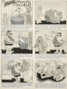 Bill Mevin (1922-2019) British, The Amazing Adventures of Morph, Dance exercises, Morph Ltd 1985.