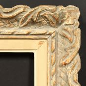 An Early 20th Century French carved frame, rebate size - 16