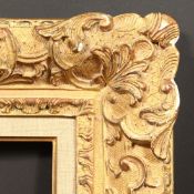 A 20th Century carved and composition gilt frame, rebate size - 21.25 x 25.5