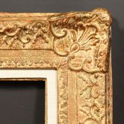 A 20th Century Continental gilt composition frame, rebate size - 21.5