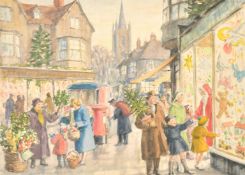 Hubert Williams (1905-1989) British, a collection of four sketches featuring children, two of them