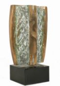 Alastair Michie (1921-2008) Scottish, an untitled abstract sculpture, bronze, 8.25