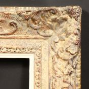 A 20th Century Continental gilt composition frame, rebate size - 24
