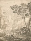 Jan Both, 'The Two Mules', an Old Master engraving, 11