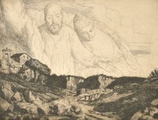 William Strang (1859-1921) British, 'At the Back of Beyond', 7