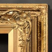 A 19th Century swept frame, rebate size - 20