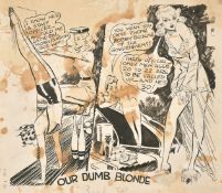 Arthur Ferrier (1891-1973) British, 'I know he's a staff officer-he told me general mobilisation got