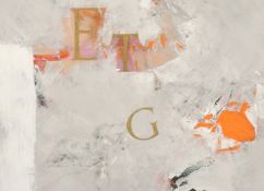 Alastair Michie (1921-2008) Scottish, 'E.T.G.', acrylic, signed and dated 1992, inscribed verso, 13