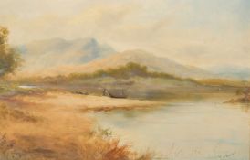 N.B. James (19th Century), a pair of Loch scenes, one of Innafullen Isle, Killarney, the other of