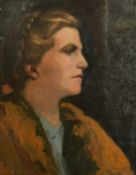 Percy Rendall, Portrait of a Lady, oil on canvas, signed, 18