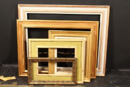 A collection of five frames, the largest rebate size - 25