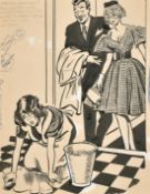 Arthur Ferrier (1891-1973) British, 'Darling, Remember I told you that Alice Mason-the girl I was