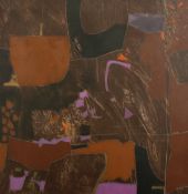 Alastair Michie (1921-2008) Scottish, 'Nocturne', mixed media, signed inscribed and dated 1981