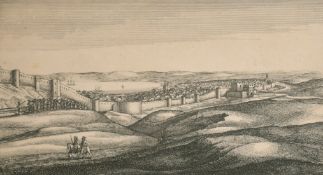 49. W. Hollar, Old Master etching, 'Prospect of Lower Park of Tangier', 5