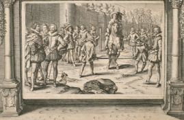 Antoine de Pluvinel, a collection of six engravings from The Treatise, (6).