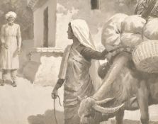 Percy Tarrant (1855-1934) British, 'Kindhearted Person', oil on board, 4.75