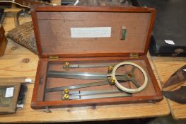 A good mahogany cased pantograph.