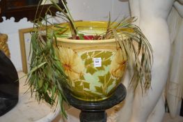 A Minton Art Nouveau style jardiniere.