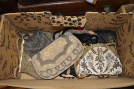 A collection of evening purses and bags.