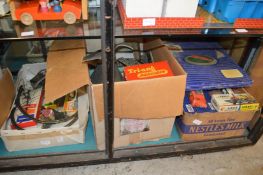 A quantity of Hornby Dublo and other toy trains and models.