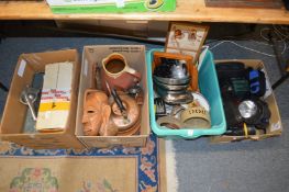 Camera equipment and household miscellaneous.