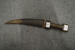 An eastern dagger.